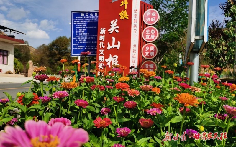 渭源：乡村一隅 蝶变焕新(图2)