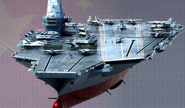 美媒拿到消息：004核航母动工全面压过福特级？国防部1句话概括(图1)