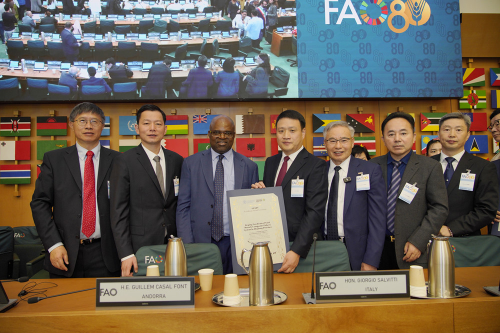 联合国粮农组织为“德清珍珠”正式授证 欧诗漫肩负起传承全球遗产的时代重任(图1)