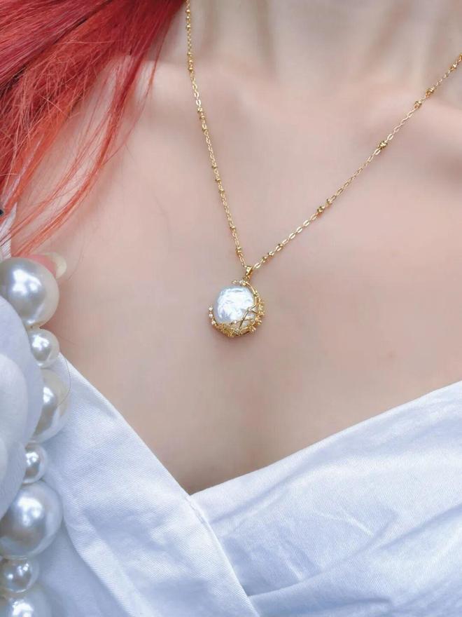 秋冬穿毛衣别忘这一步！珍珠毛衣链让普通穿搭“显贵”3倍(图19)