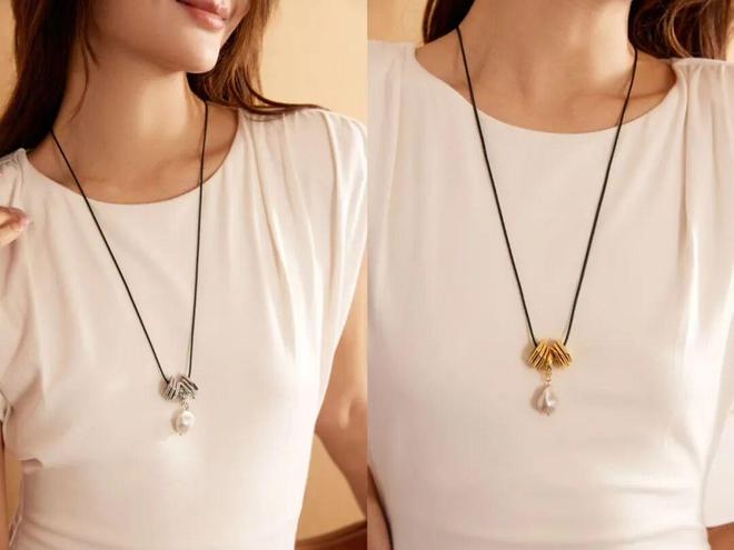 秋冬穿毛衣别忘这一步！珍珠毛衣链让普通穿搭“显贵”3倍(图28)